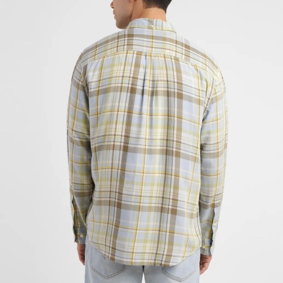 Levi’s Twill Plaid Shirt. M - Picture 3 of 6